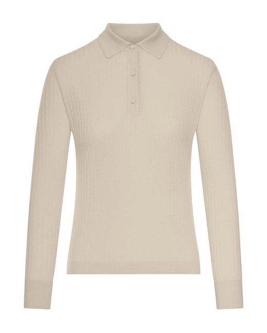 Max Mara Pure White Gitano Cashmere Pullover