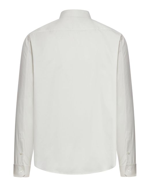 Loewe White Cotton Shirt for men