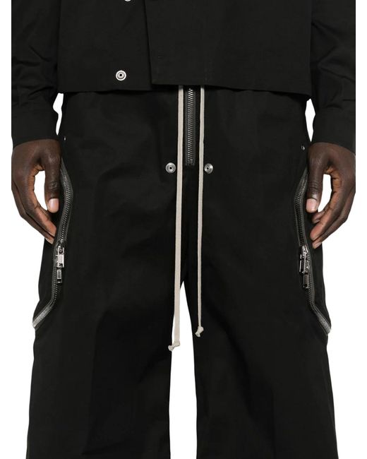 Rick Owens Black Pants Heizer Belas for men