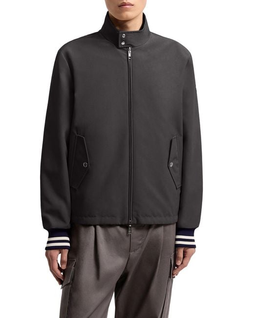Moncler Gray Prieure Reversible Padded Bomber Jacket for men