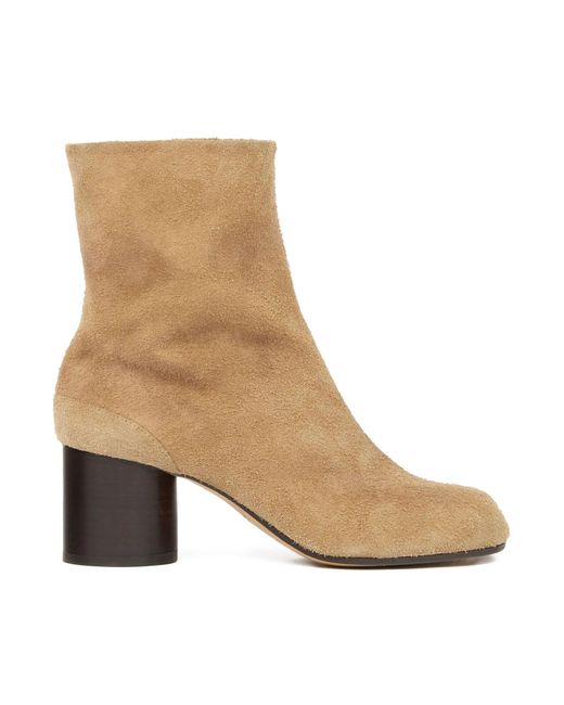 Tabi ankle boot 60 di Maison Margiela in Brown