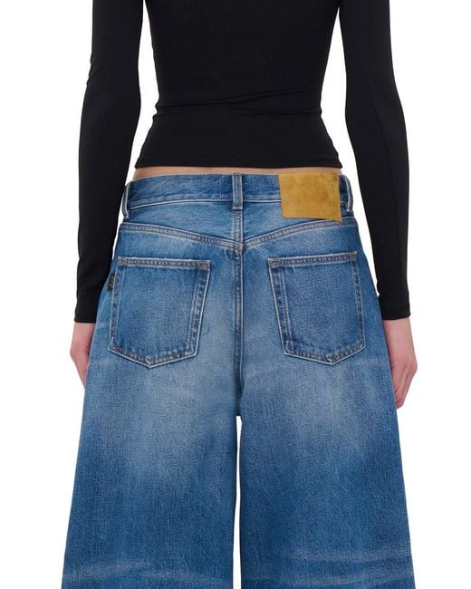 Haikure Blue Bethany Fluid Denim Jeans With A Boyfriend Fit