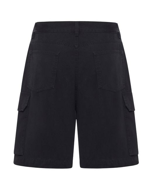 J.W. Anderson Blue J.W.Anderson Twisted Cotton Shorts for men