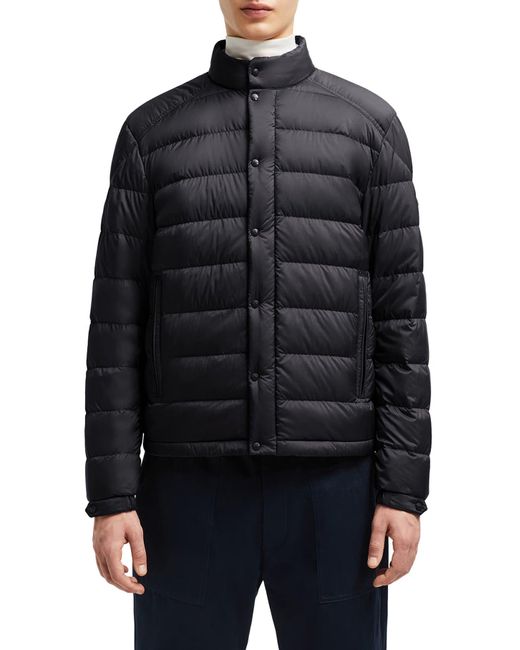 Moncler Selves Short Down Jacket in Black for Men Lyst UK
