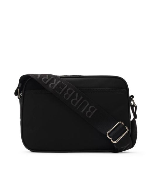 Burberry Black Paddy Nylon Shoulder Bag for men