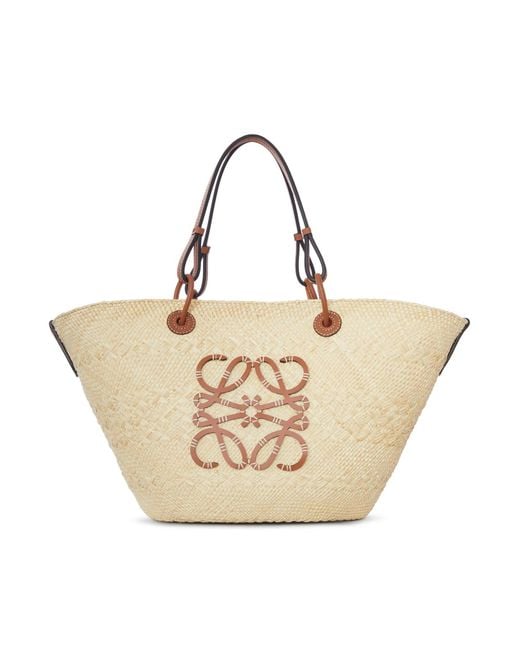 Loewe Natural Anagram Basket Medium Bag