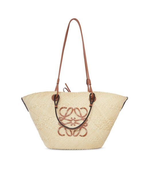 Loewe Natural Anagram Basket Medium Bag