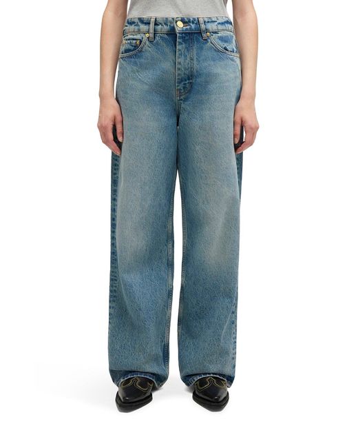 Ganni Blue Izey Jeans