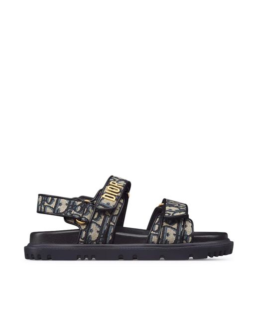 Dior Black Dioract Sandal