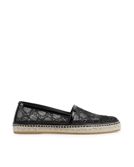 Gucci Multicolor Espadrilles With Gg Crystals