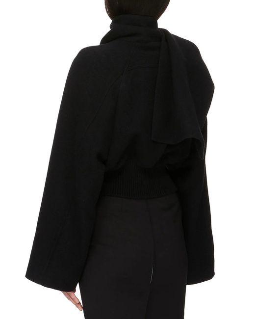 Rick Owens Blue Bomber Scarf Flight