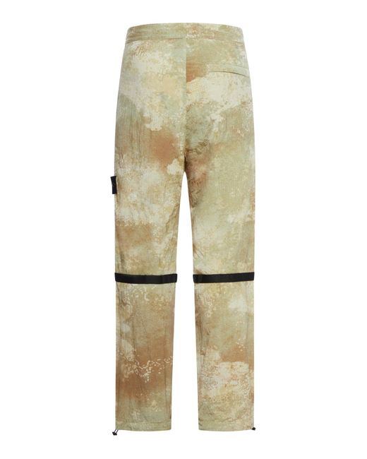 Stone Island Natural Pants for men