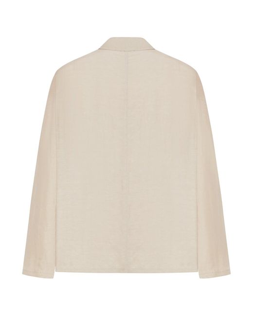 Giorgio Armani Natural Linen Blend Blouson for men