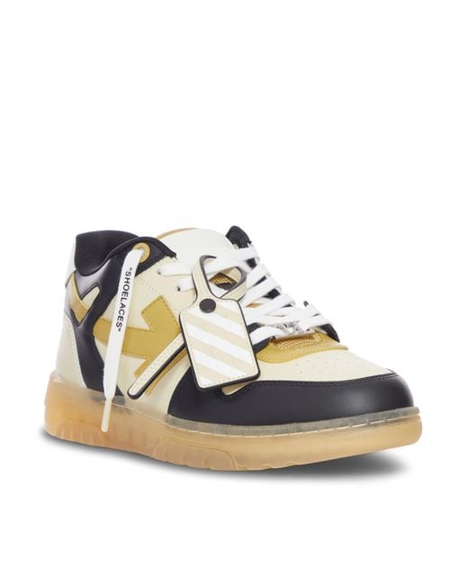 Off-White c/o Virgil Abloh Multicolor Low Out Of Office Varsity Off Sneakers for men