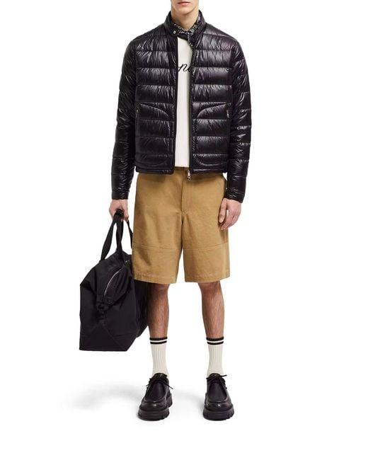 Moncler Black Acorus Short Down Jacket for men