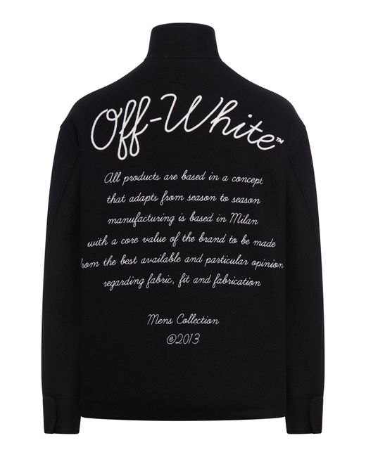 Off-White c/o Virgil Abloh Black Jacket for men