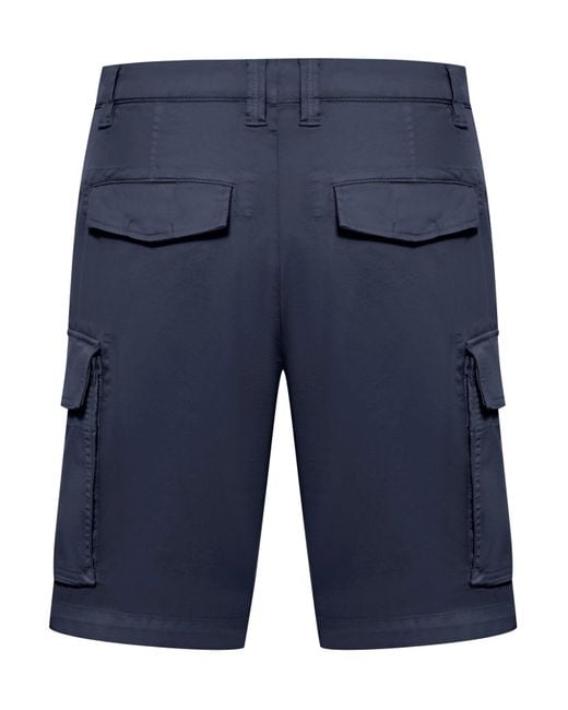 Brunello Cucinelli Blue Bermuda Shorts for men