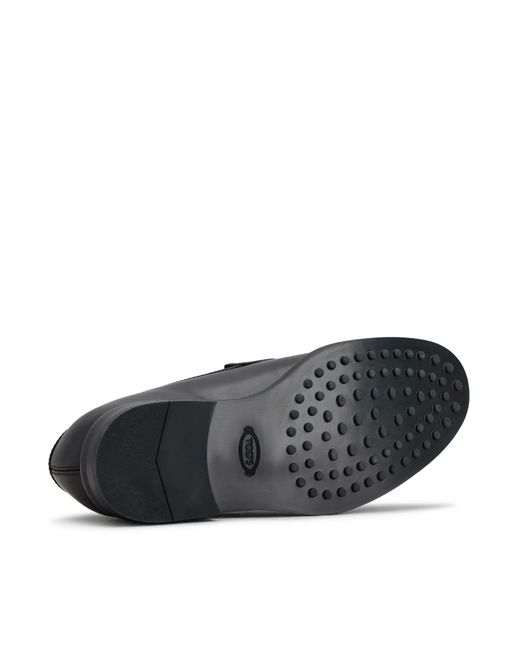 Tod's Black Loafers Shoes for men