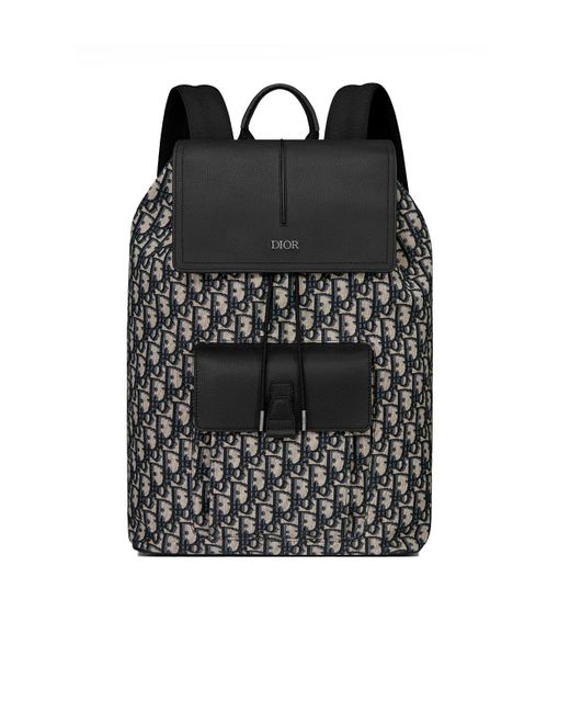 Dior Black Motion Backpack for men