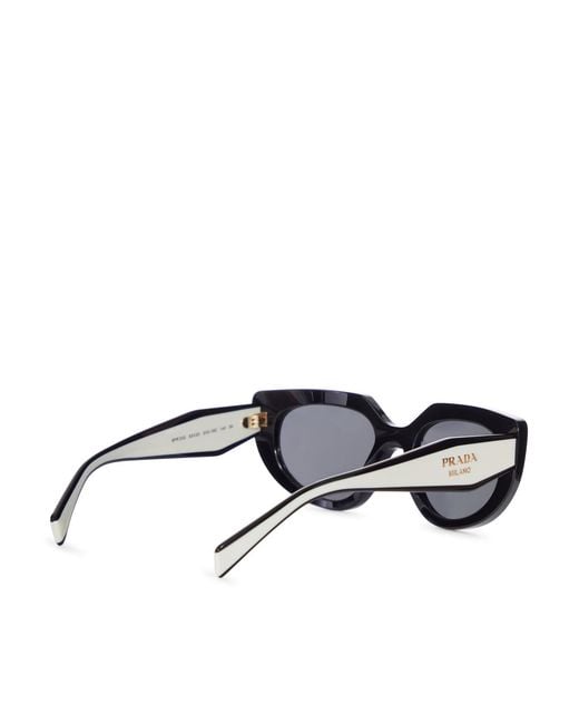 Prada Black Sunglasses With Logo