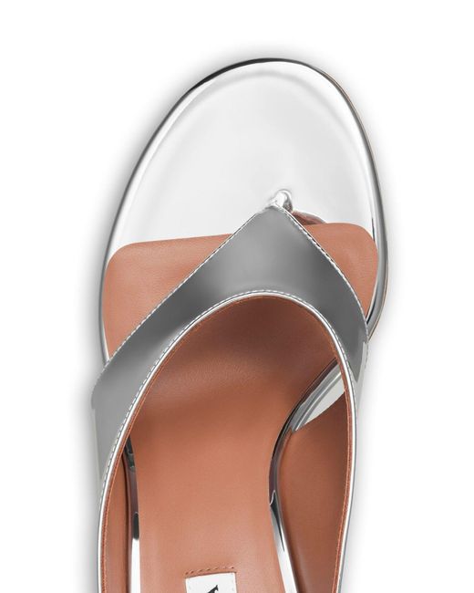 Alaïa White Cube Flip-Flops