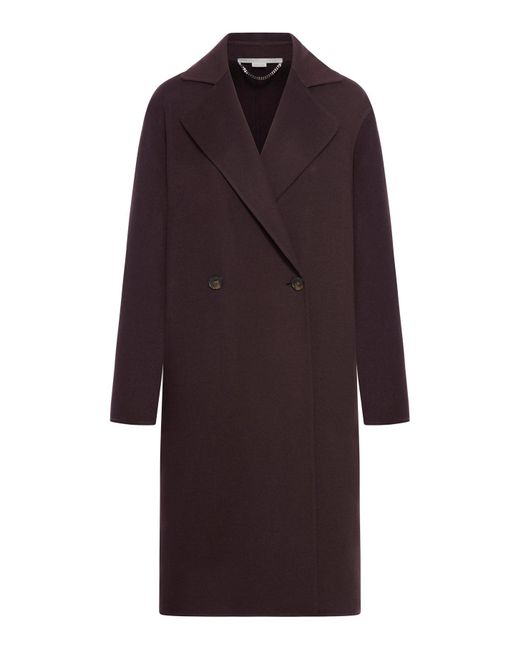 Stella McCartney Red Double Face Coat