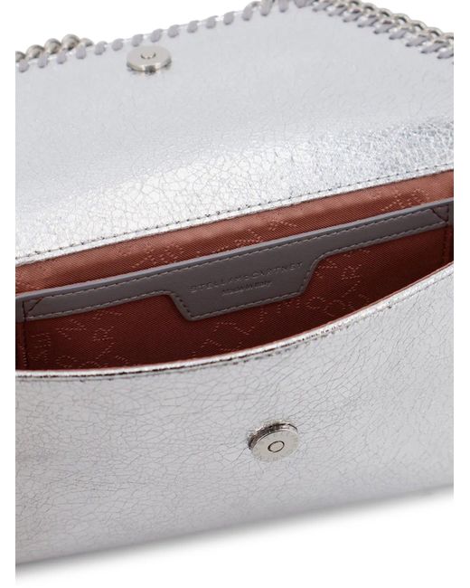 Stella McCartney Gray Falabella Fabric Shoulder Bag