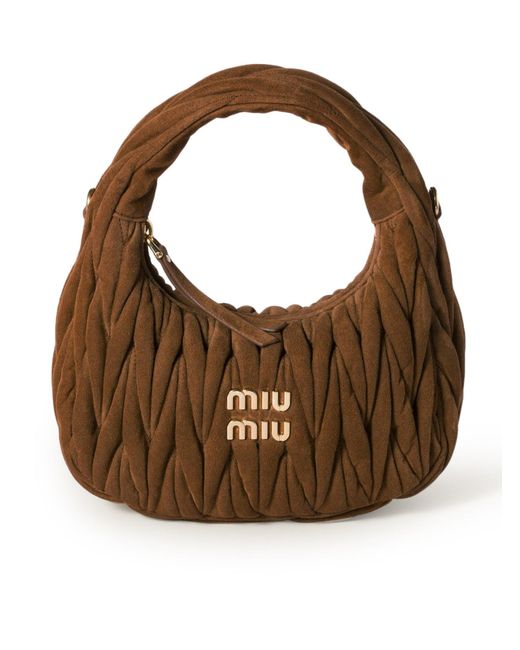 Miu Miu Brown Wander Bag