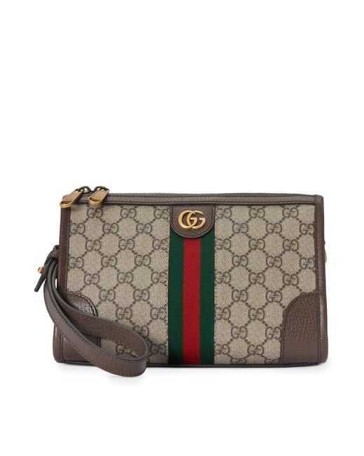 Gucci Borsa A Tracolla Ophidia In GG Supreme in Grey for Men | Lyst  Australia