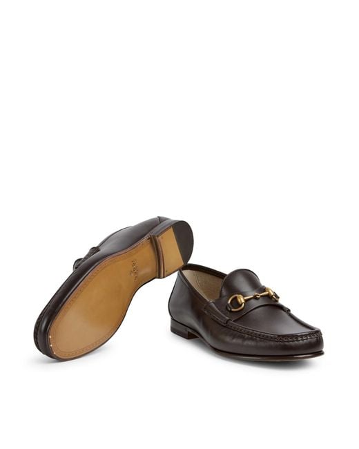 Mocassino horsebit 1953 di Gucci in Brown da Uomo