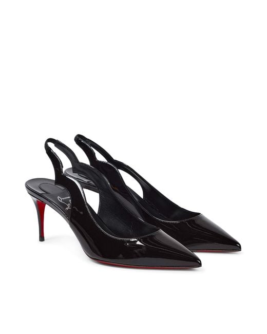 Christian Louboutin Black Hot Chick Sling Décolleté Slingback