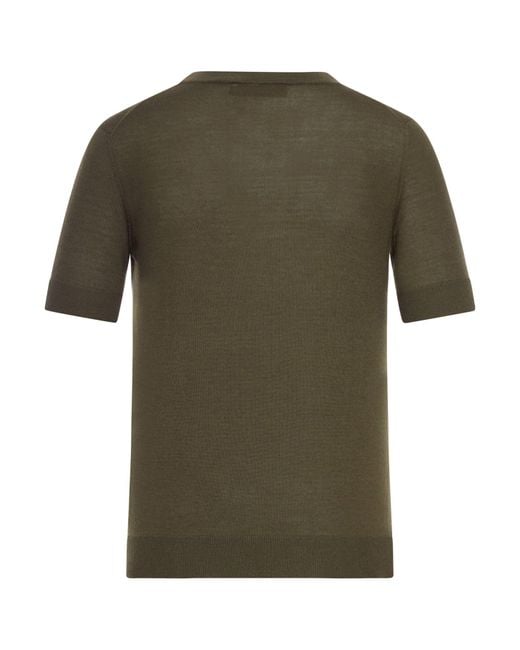 Gucci Green Cashmere T-Shirt