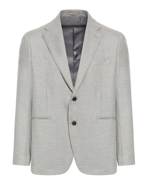 Lardini Gray Jacket Feeling Grey for men