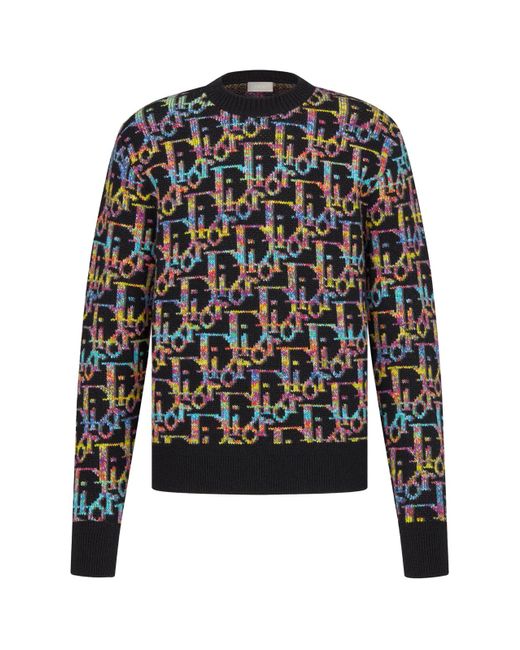 Dior Dior Oblique Black Wool Jacquard 