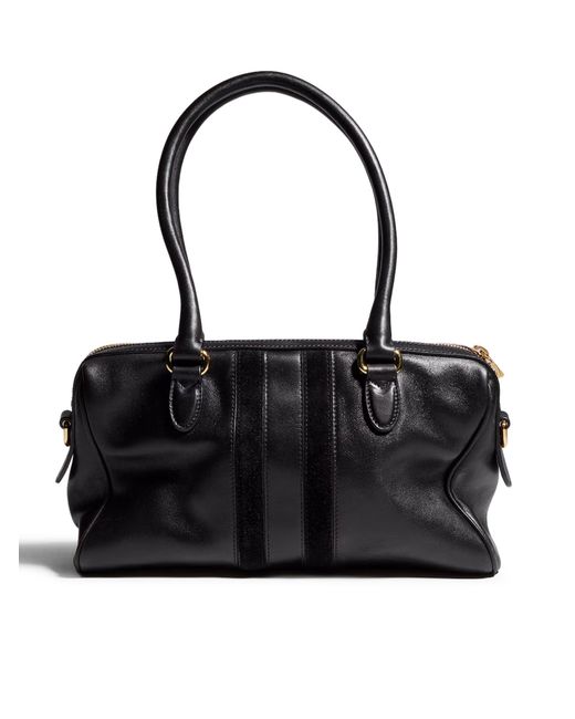 Gucci Black Medium-Sized Barrel Bag