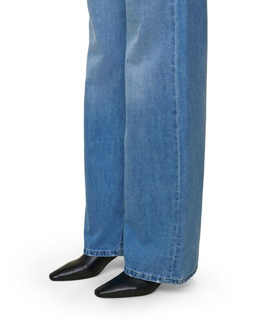 Lois Blue Skater Loose Wide Leg Jeans