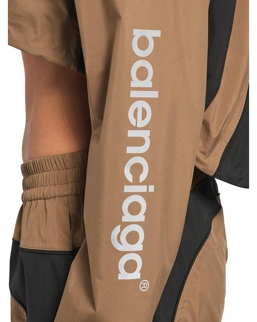 Balenciaga Natural Techwear Cropped Jacket
