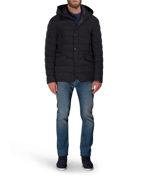 Moorer Blue Craig-kn Down Jacket for men