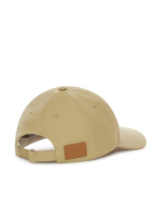 Loewe Natural Loewe Canvas Hat for men