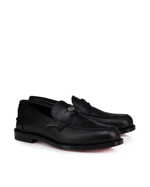 Christian Louboutin Black The Plato Loafer for men