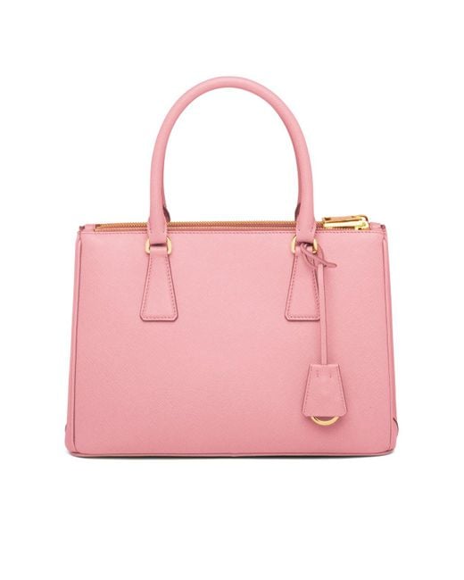 Prada Galleria Saffiano Leather Mini bag in Pink Lyst
