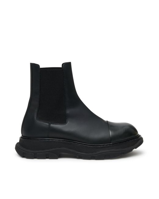 Alexander McQueen Black Boots Shoes for men