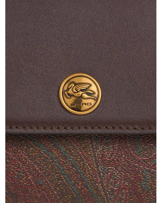 Etro Brown Small Arnica Boat Bag