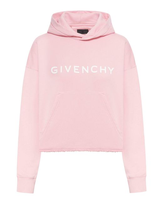 Givenchy Pink Hoodies Sweatshirt