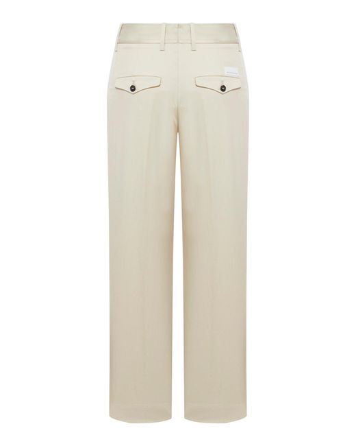 Nine:inthe:morning Natural Trousers In Cotton