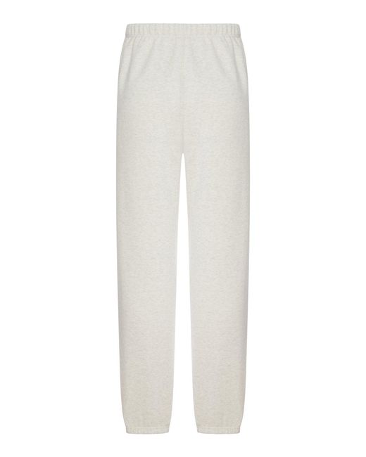 Fear Of God White Classic Signature Cotton Blend Sweatpants for men