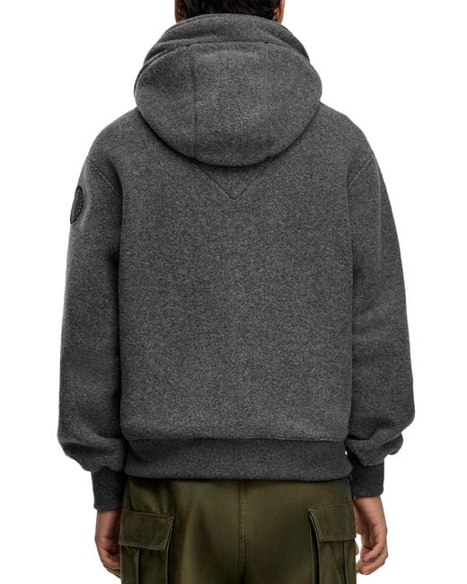 Canada Goose Gray Chilliwack Fleece Bomber for men