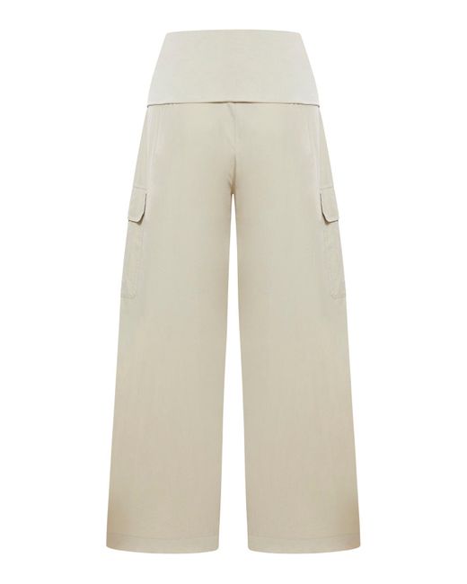 Pantaloni con fascia di Transit in White