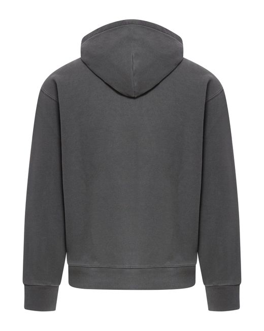 Carhartt Gray Hoodies Sweatshirt for men