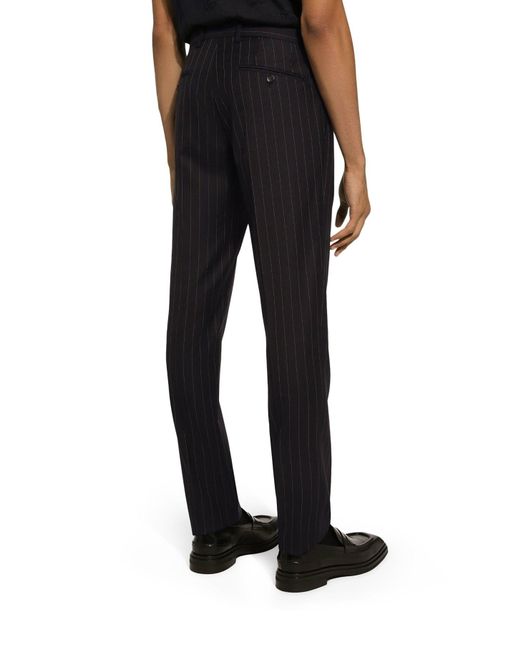 Dolce & Gabbana Black Regular & Straight Leg Pants for men